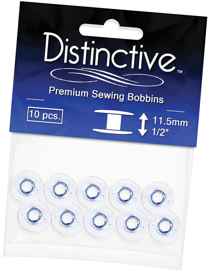 10-Pack of Style SA-156 Premium Sewing Machine Bobbins Made to Fit Brother Sewing Machines