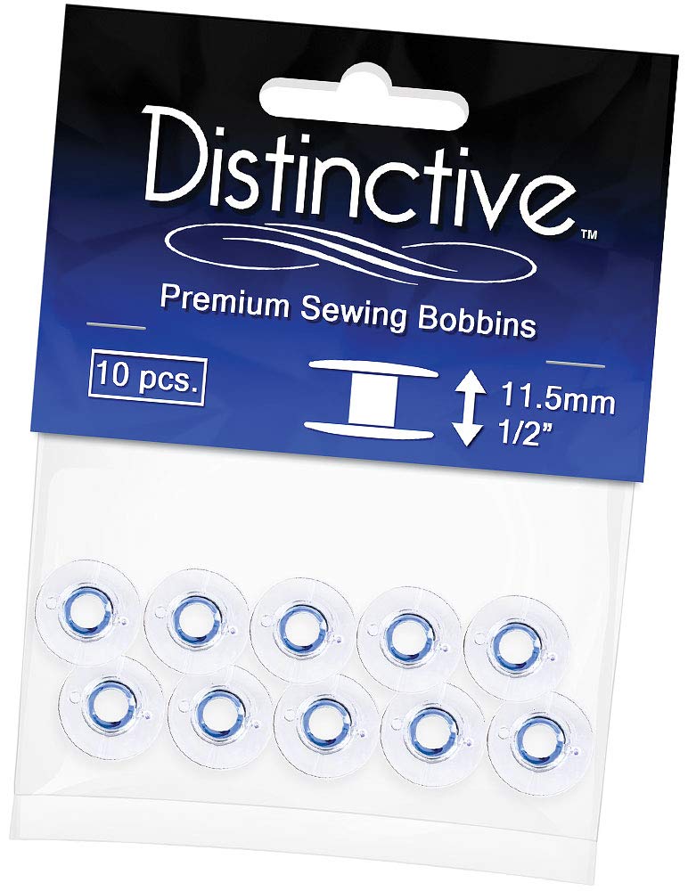 10-Pack of Style SA-156 Premium Sewing Machine Bobbins Made to Fit Brother Sewing Machines