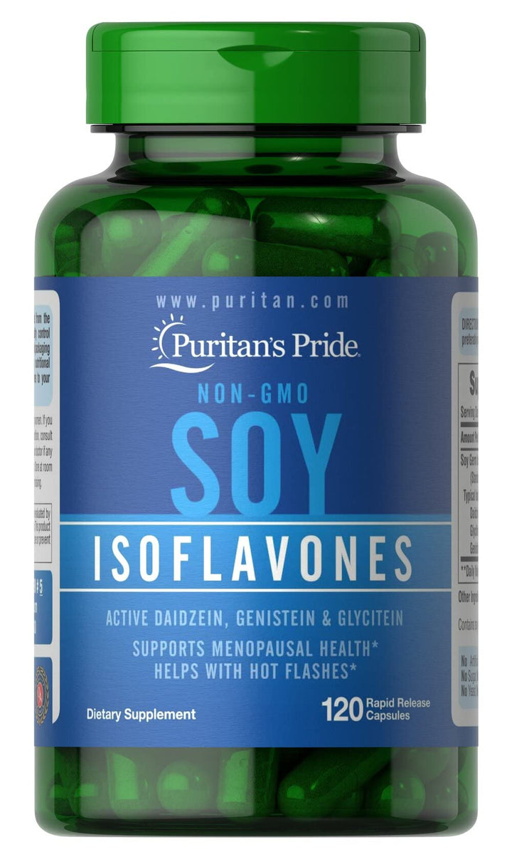 Puritan&#39;s Pride Non-GMO Soy Isoflavones Capsule