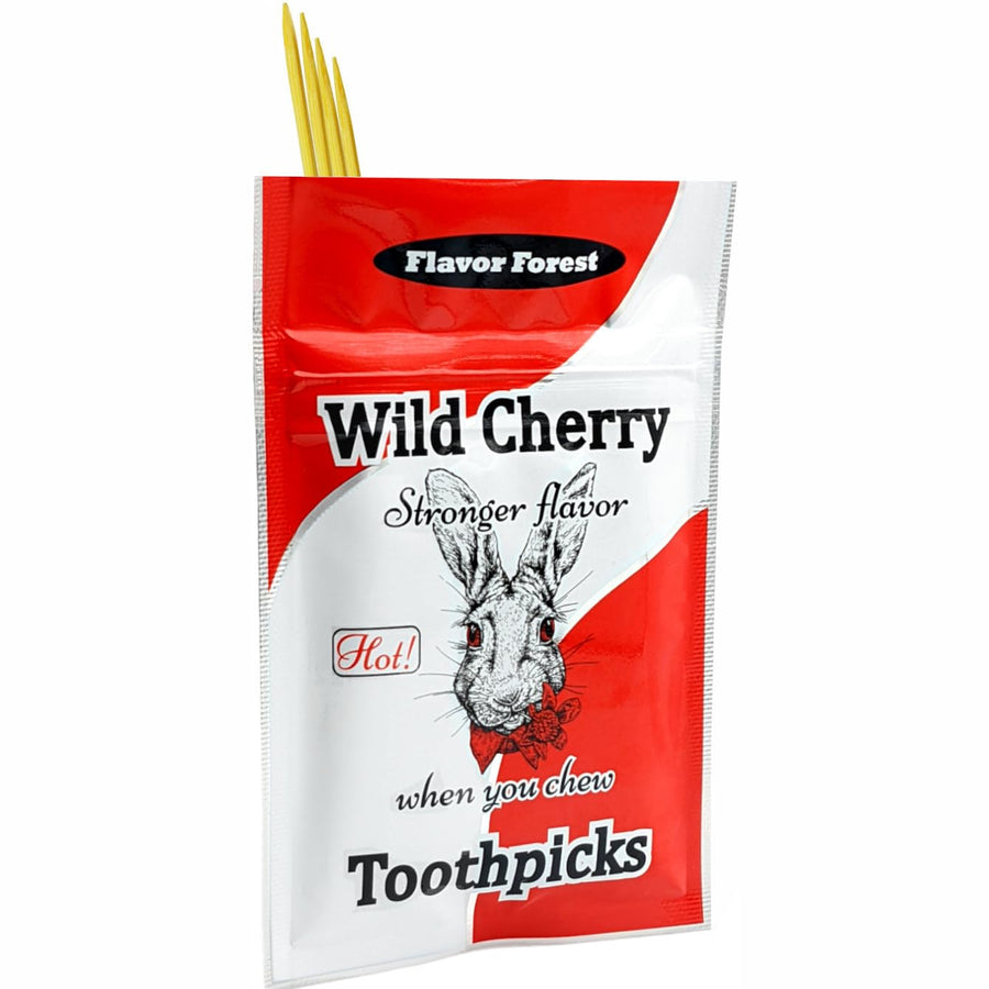Wild Cherry Flavored Cinnamon Toothpicks - 100ct