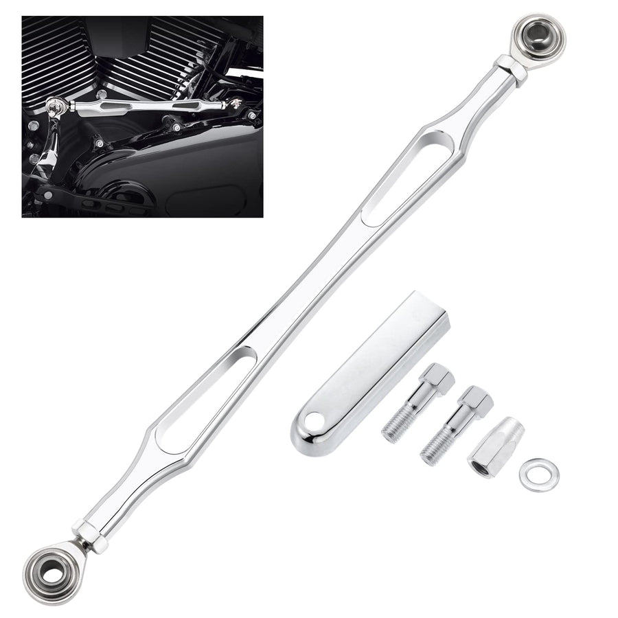 Chrome Gear Shift Linkage Compatible for Harley Davidson Softail Dyna Touring Road King Electra Street Glide Tri Glide 1986-later