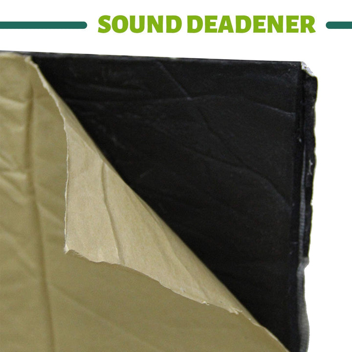 HOMCHEK 10mm 21.53sqft 40inch x 80inch Automotive Heat Shield Mat Sound Deadener Mat Noise &amp; Dampening Heat Insulation Mat Application for Car Hood Dynamat Ceiling Door