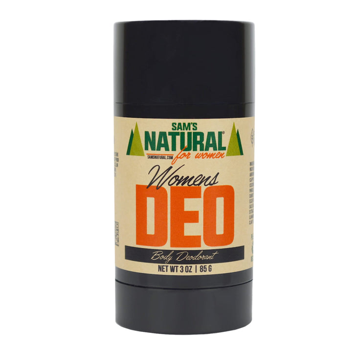 Sam’s Natural Deodorant - Women&#39;s - Holiday Gifts - Stocking Stuffers - Aluminum Free DEO - No phthalates, parabens, sulfates, or dyes - Women, Unisex - Vegan, Cruelty Free - 3 oz