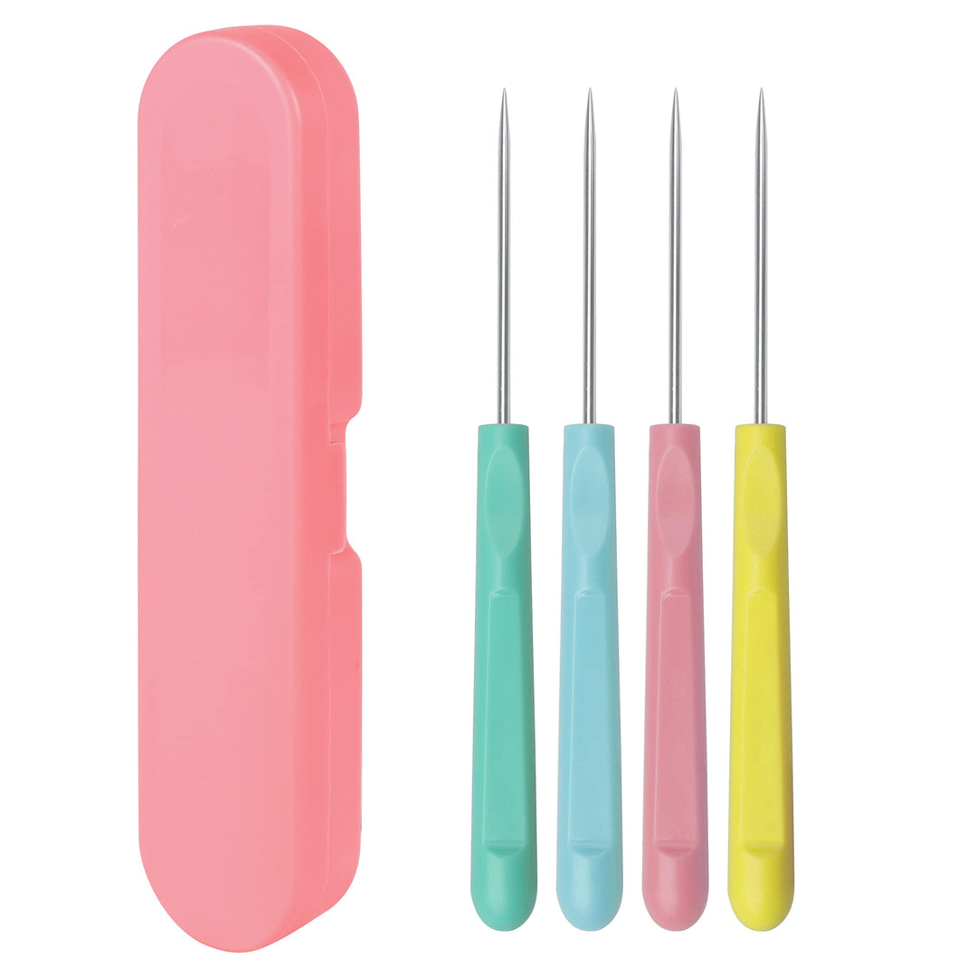 4Pcs 5.2 Inches Sugar Stir Needle, Cookie Scribe Needle