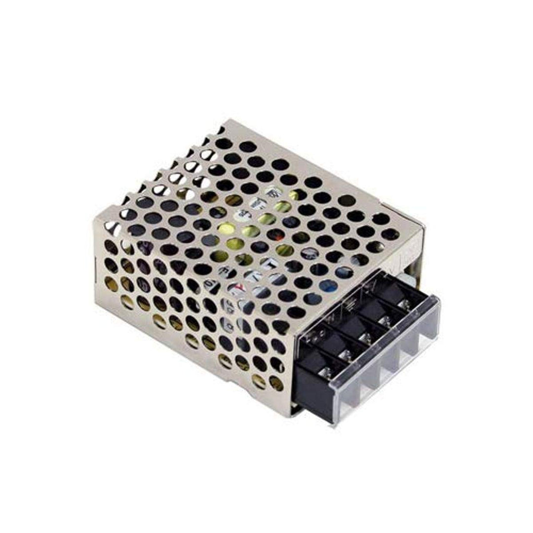MEAN WELL RS-15-12 AC to DC Power Supply Single Output, 12V 1.3 Amp 15.6W