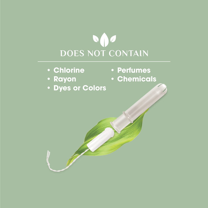 Organyc Organyc 100% Certified Organic Cotton Tampons, 