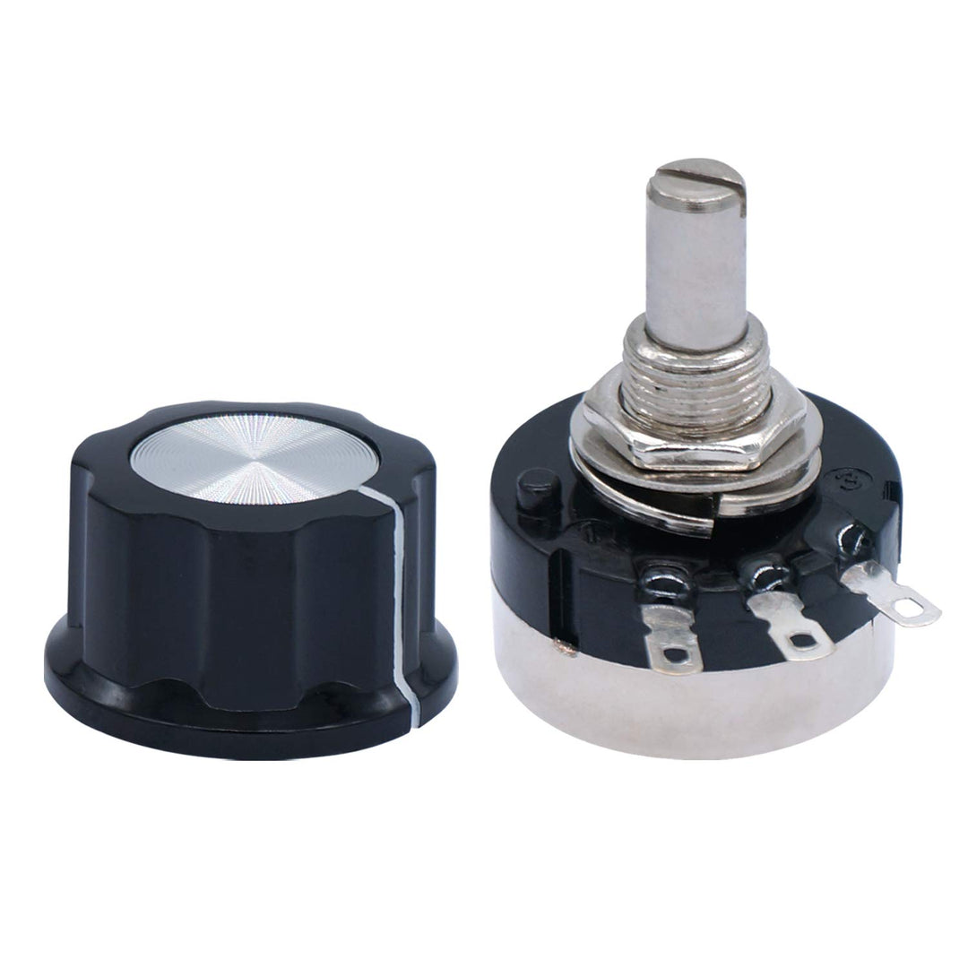 Taiss 2pcs RV24YN20S B102 1K Potentiometer Carbon Film 
