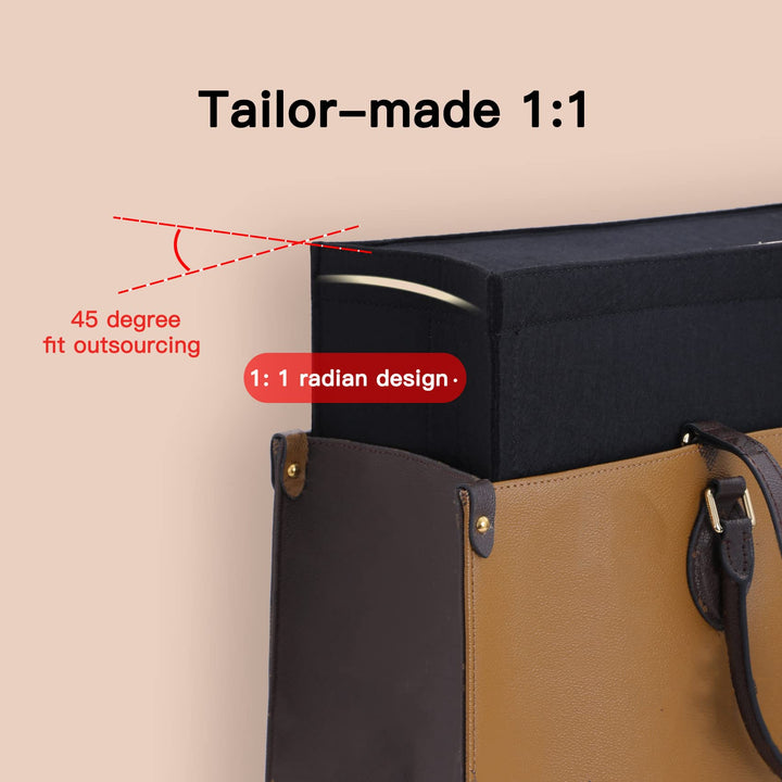 Doxo Purse Organizer Insert, Felt Bag Organizer Insert 