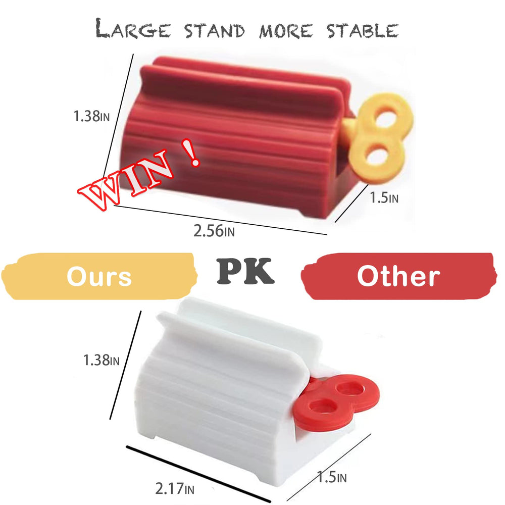 A&H Zier 3 Pack Toothpaste Squeezer|ABS Toothpaste 