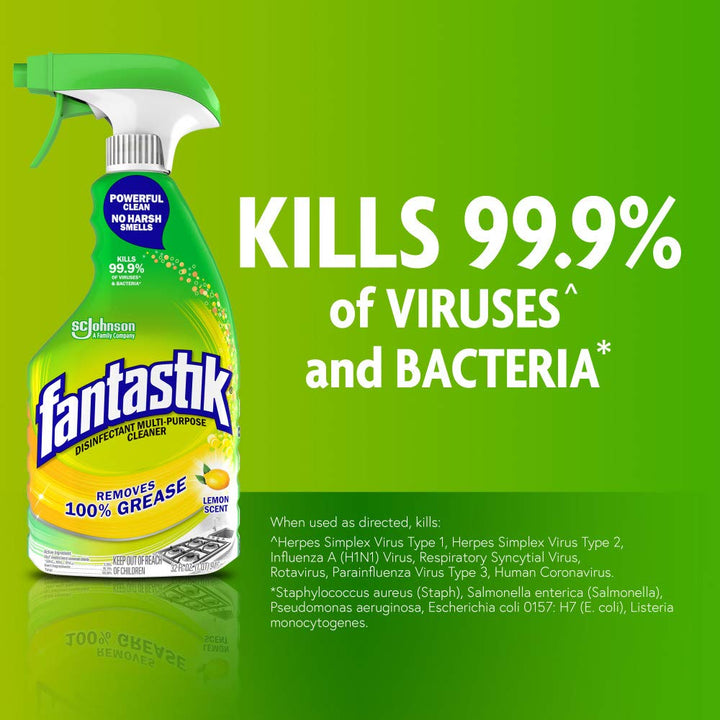 Fantastik Trigger, Lemon, 32 Ounce