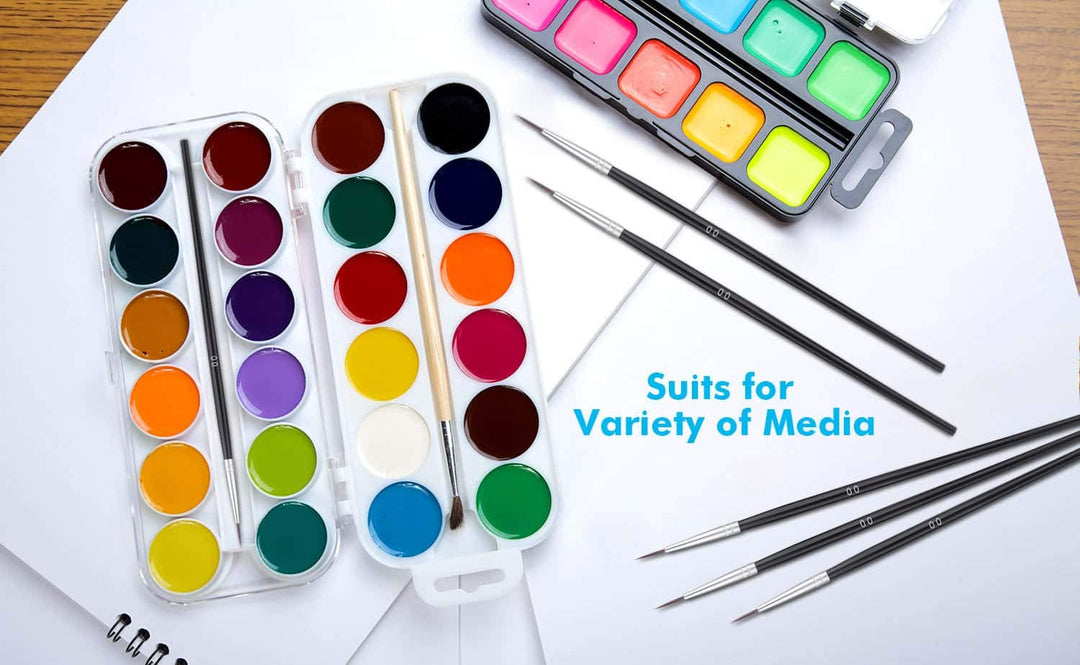 Miniature Detail Paint Brushes, Anezus 30 Pcs Paintbrus