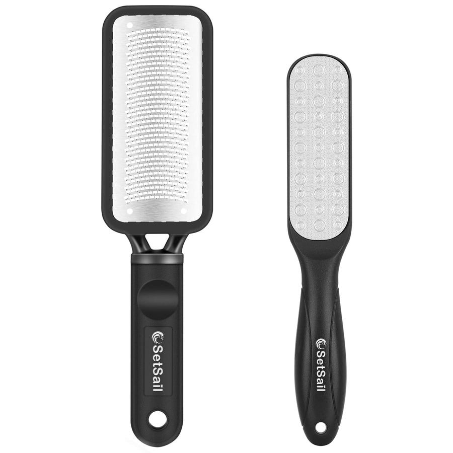 SetSail Callus Remover for Feet 2 Pack Foot File Kits R