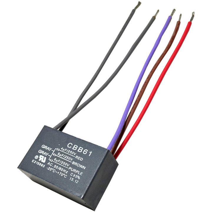 HQRP Capacitor Compatible with Hampton Bay Ceiling Fan 