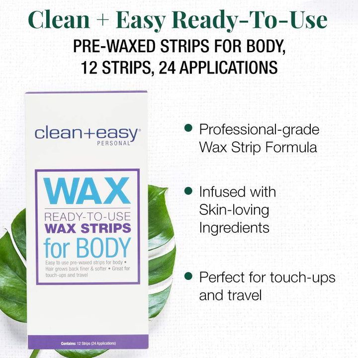 C+E Ready-To-Use Wax Strips for Body