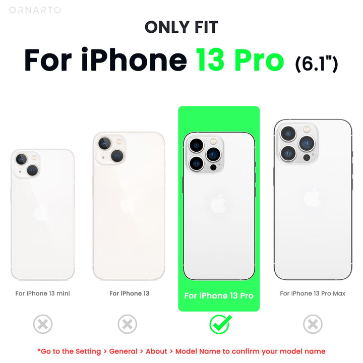ORNARTO Shockproof Liquid Silicone Designed for iPhone 
