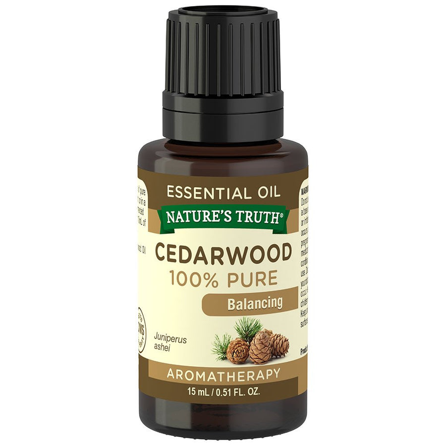 Nature's Truth Vitamins Essential Oil, Cedarwood, 0