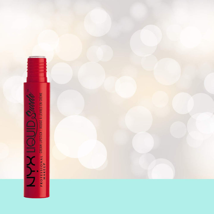 Liquid Suede Cream Lipstick - Kitten Heels (Bright Red)
