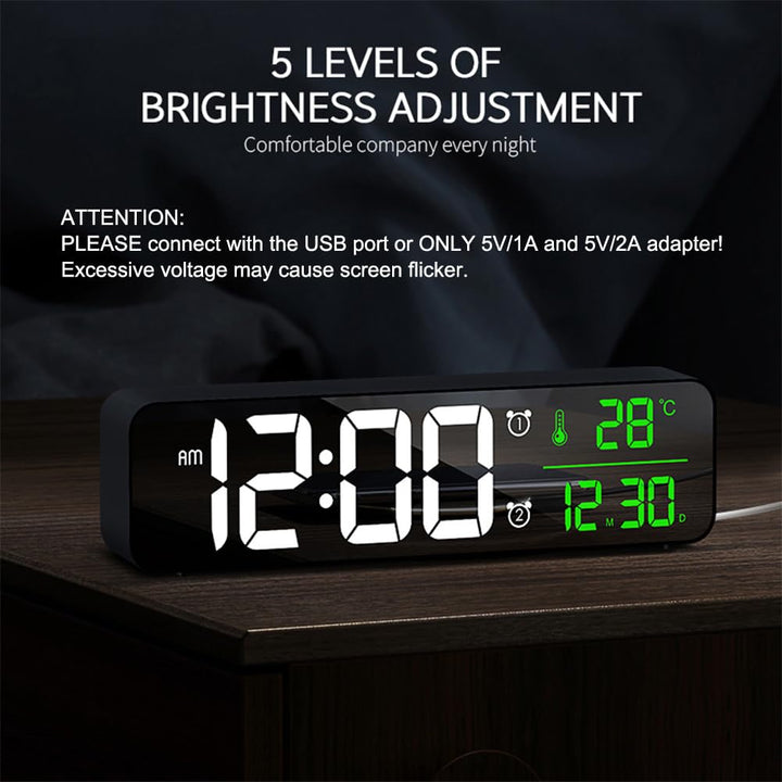 Digital Clock, Digital Clock Large Display, Digital Ala