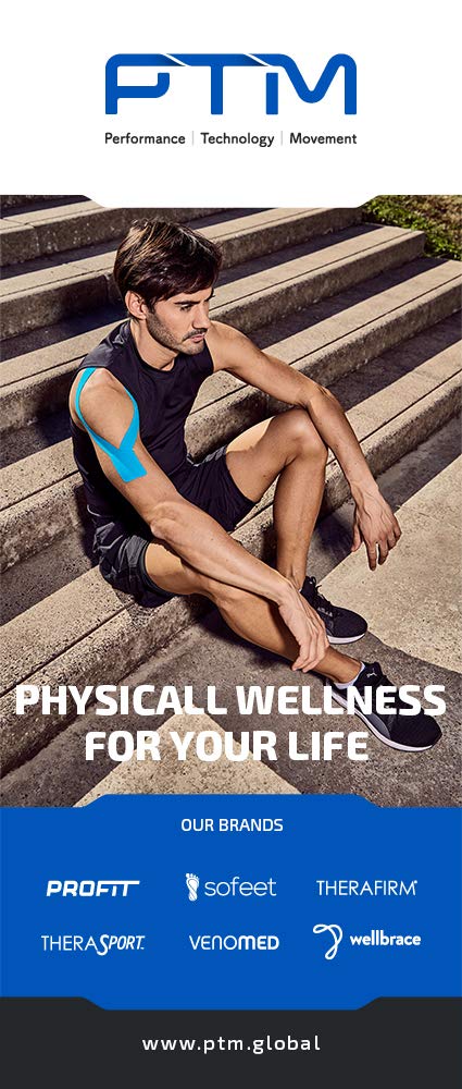 PTM Profit Reinforced Wrist Support. Rapid Anti Inflamm