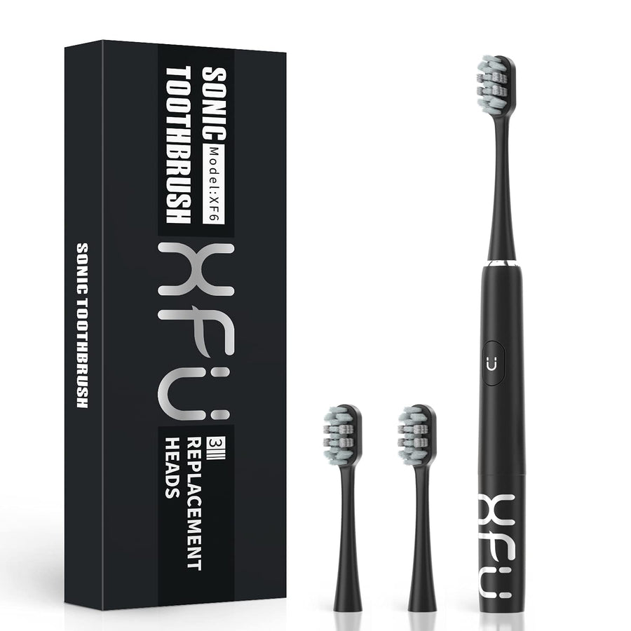 XFU Sonic Electric Battery Toothbrush for Adults and Ki