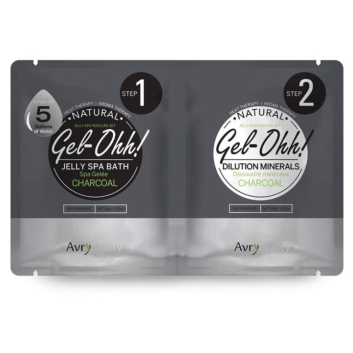 Avry Beauty Gel-Ohh Jelly Spa Pedi Bath - Charcoal