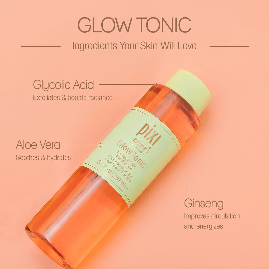 Beauty Glow Tonic With Aloe Vera And Ginseng, 250 Ml