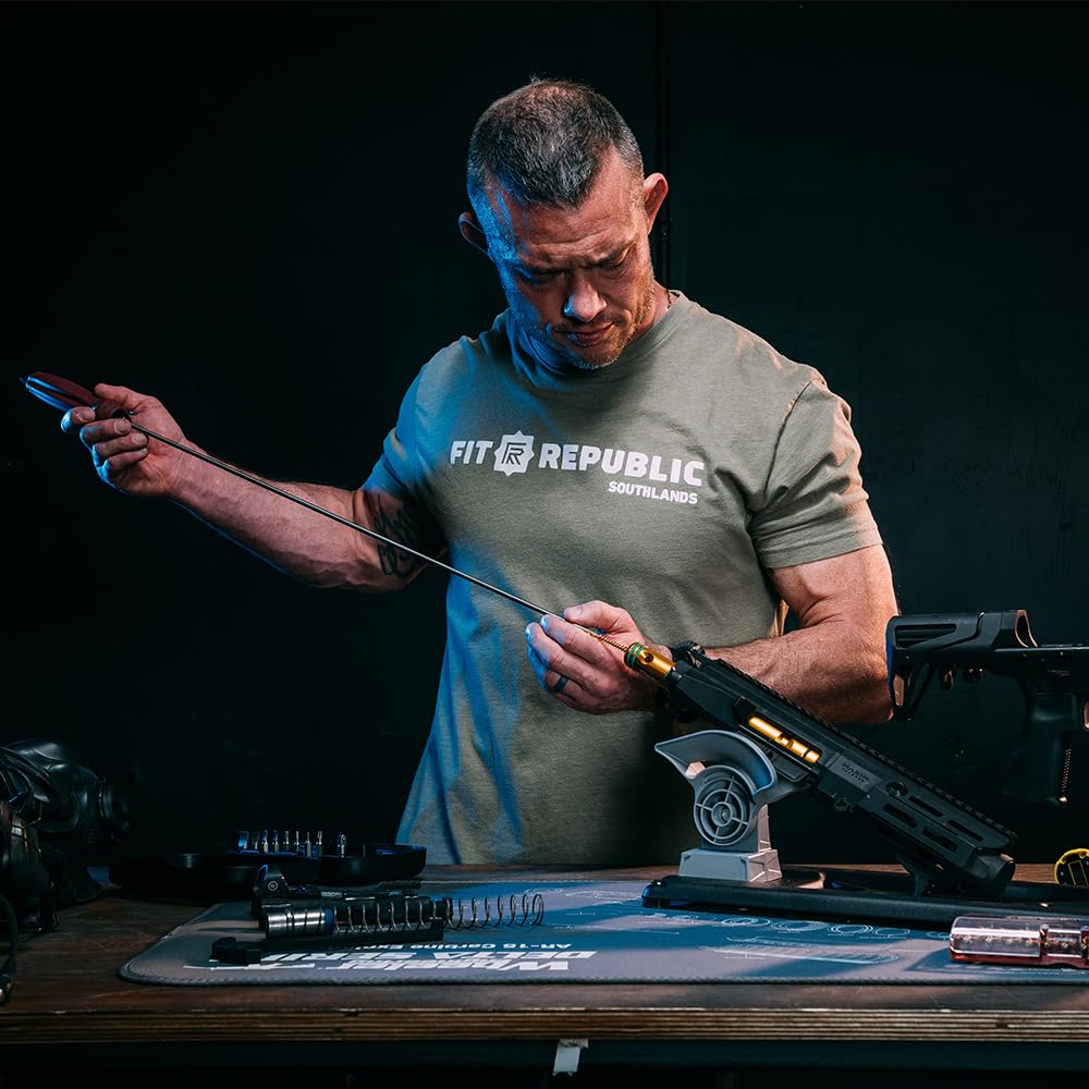 Deluxe Cleaning Rods .17-.36 Cal, 36 with Multiple Caliber Sizes and Lengths, Carbon Fiber Shaft and Hanging Hole for Cleaning, Maintenance and Gunsmithing