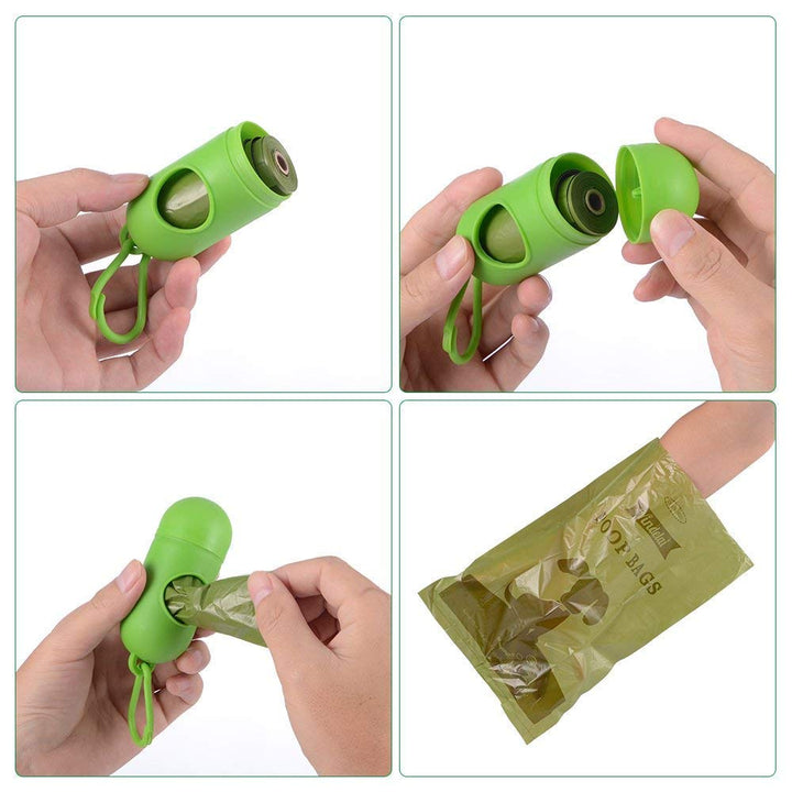 Dog Poop Bag Biodegradable Scented: Leak Proof Dog Waste Bags With 1 Dispenser, 18 Rolls Refills Poop Bags -450 Counts