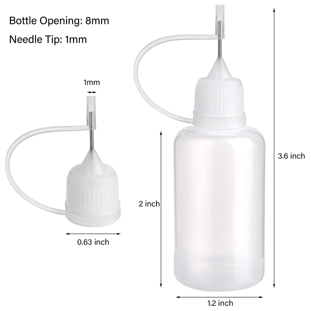 Foraineam 48 Pack 30ml Precision Tip Applicator Bottle 