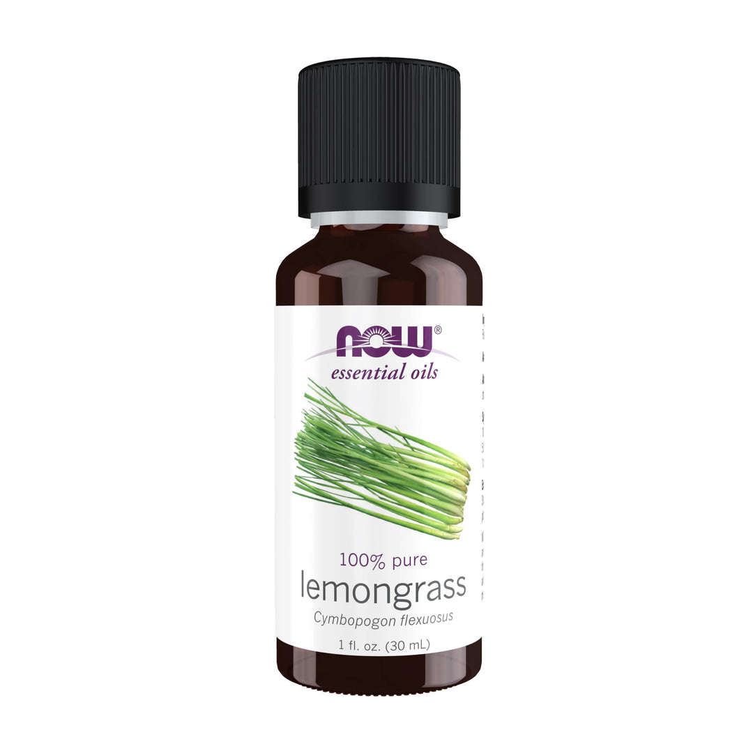 NOW Essential Oils, Lemongrass Oil, Uplifting Aromather
