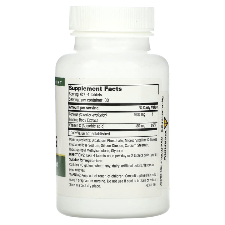 Super Coriolus - 120 VegTabs