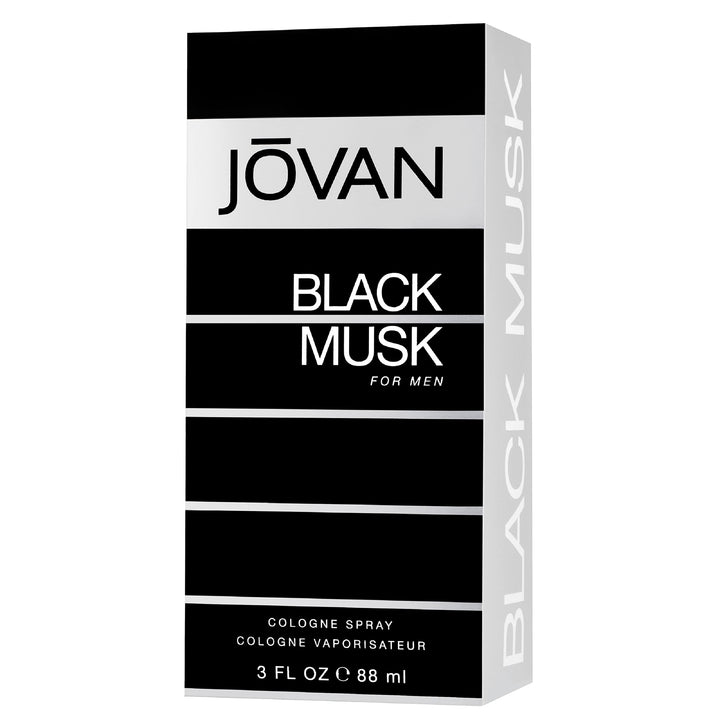 Jovan Black Musk Eau de Cologne for Men, 88ml