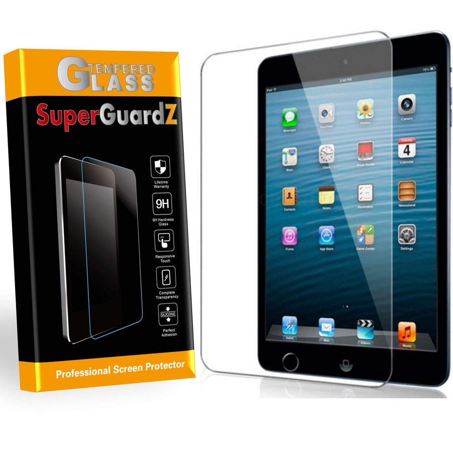 For iPad 9.7 (2017/2018 Release, 6th / 5th Gen) / iPad Pro 9.7 - SuperGuardZ Tempered Glass Anti Blue Light [Eye Protect] Screen Protector [Lifetime Replacement], 9H, Anti-Chip Edge, Shatterproof