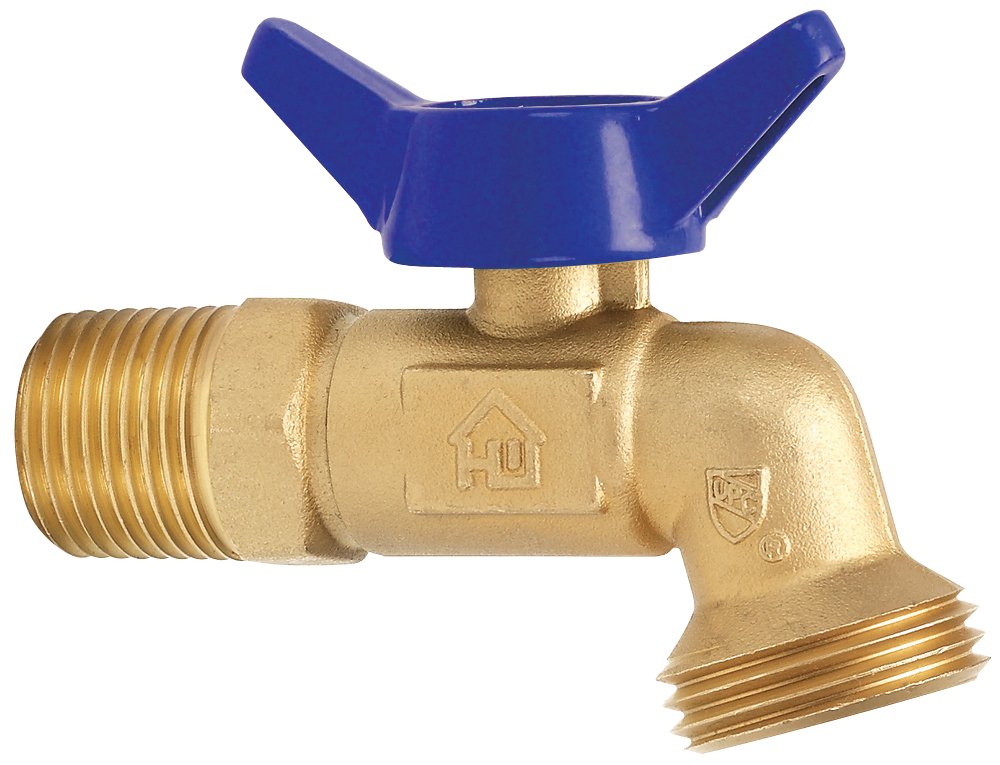 Homewerks VHBQTCC3B Hose Bibb, 0.5-Inch, Brass