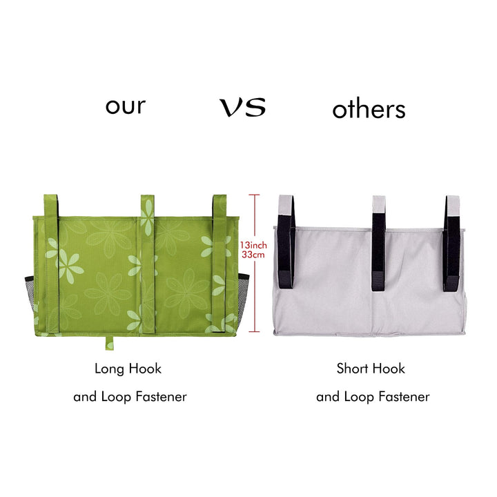 Surblue Bedside Caddy Hanging Bed Organizer Storage Bag