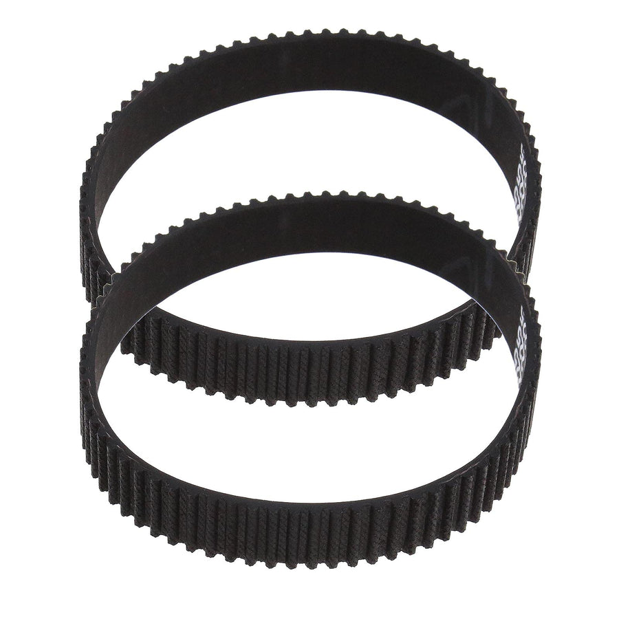 Planer Toothed Drive Belts HTD 3M-225 12mm Synchronous Belt Black Rubber Closed Loop Timing Pulley Belt 2604736001 2Pcs