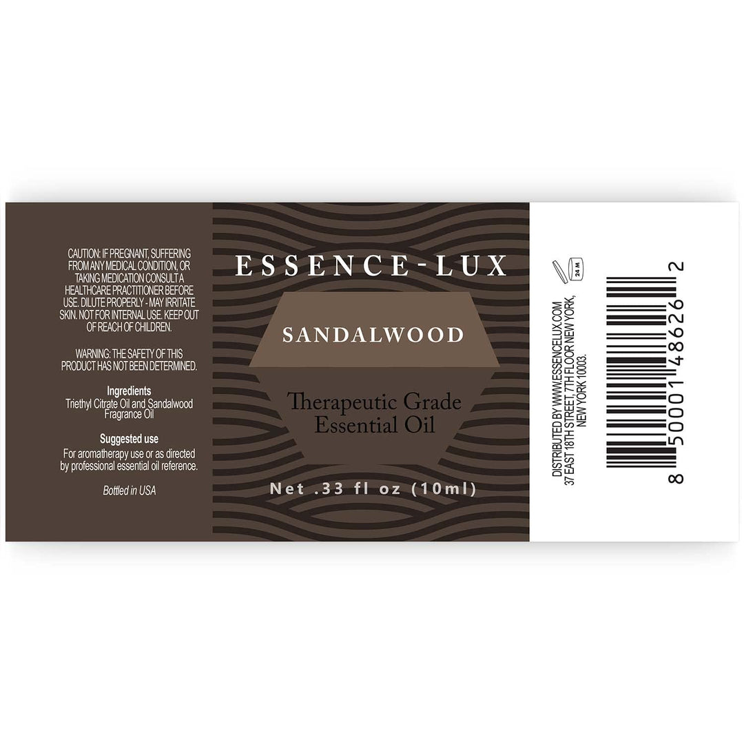 Essence-Lux Sandalwood, 10Ml: Sandalwood Essential Oil 