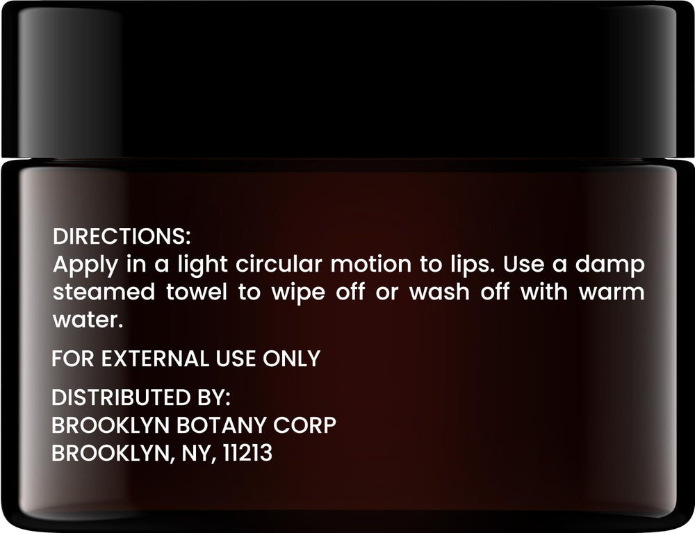 Lip Scrub Exfoliator 1 oz ââ‚¬â€œ Lip Moisturizer for Dry Lips and Chapped Lips ââ‚¬â€œ Gentle Lip Exfoliator for Smooth and Brighter Lips ââ‚¬â€œ Vanilla Flavor