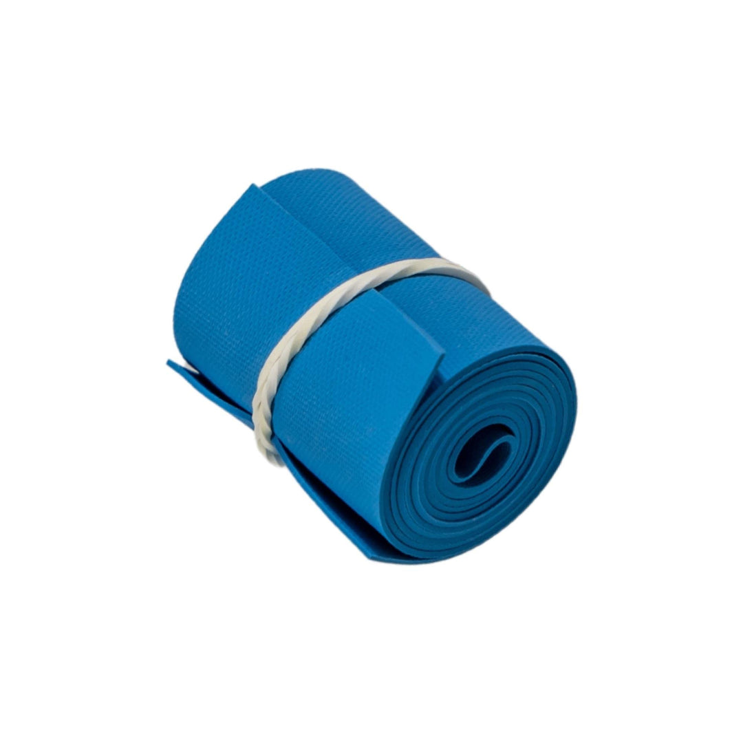 Disposable Tourniquet [Pack of 25] Blue 1 x 18 Inch Long Rolled and Banded Single-Use Elastic Latex-Free First Aid Tourniquets (25)