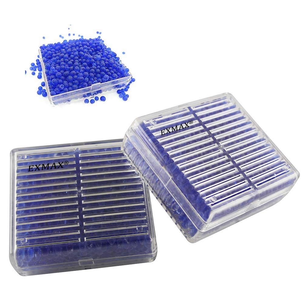 EXMAX Blue Indicating Silica Gel Beads(2-4mm) Desiccant