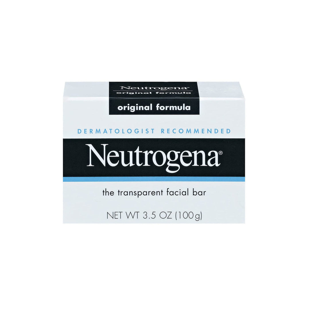 Neutrogena Transparent Facial Bar Bonus Pack, Original 