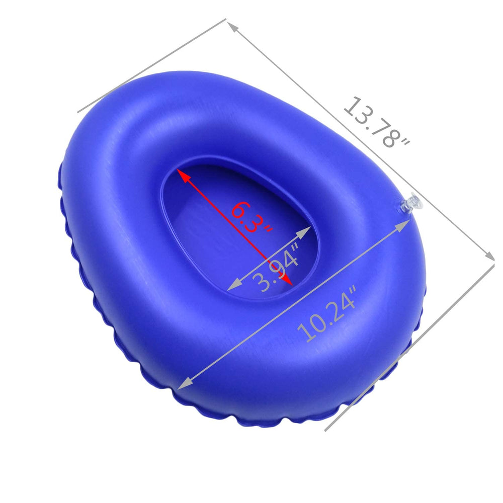 LiXiongBao Portable Air Bedpan, Inflatable Cushions Pot