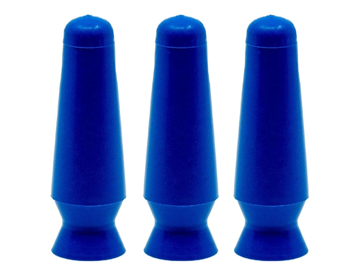 Scleral Cup Large Contact Lens Handler -3 Pack - Inserts and Removes Scleral Contact Lenses and Prosthetic Eyes (Cobalt Blue)