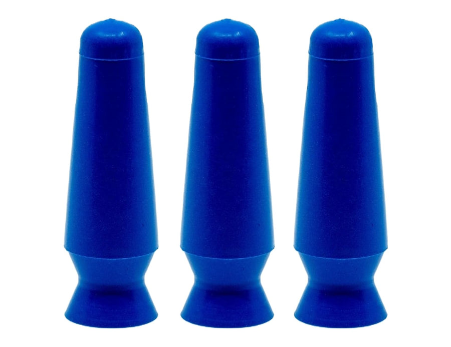 Scleral Cup Large Contact Lens Handler -3 Pack - Inserts and Removes Scleral Contact Lenses and Prosthetic Eyes (Cobalt Blue)