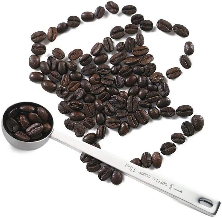 Stainless Steel 1 Tablespoon Measuring Coffee Scoop Spoon, Set of 3