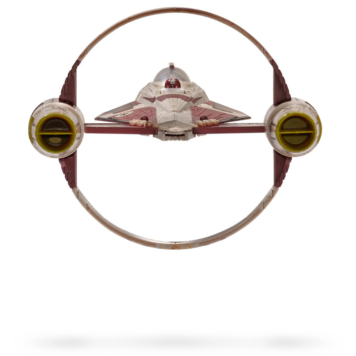 Star Wars Micro Galaxy Squadron Starfighter Class OBI-WAN Kenobi’S Jedi Starfighter- 5-Inch Vehicle with 1-Inch OBI-Wan Kenobi &amp; R4-P17 Micro Figures