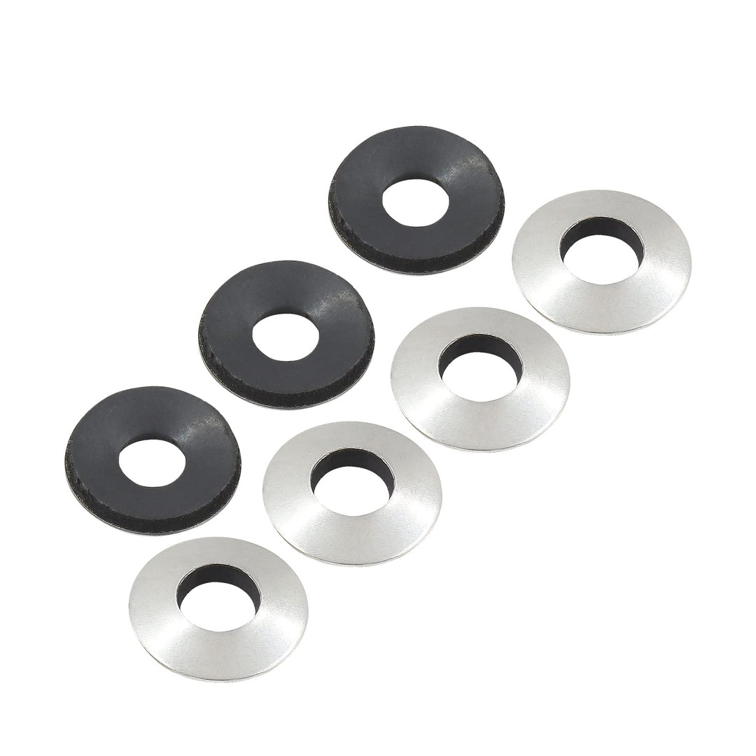 1/4&#39;&#39;x3/5&#39;&#39; Neoprene Bonded Sealing Washers 304 Stainless Steel EPDM Rubber Washers, 100 PCS