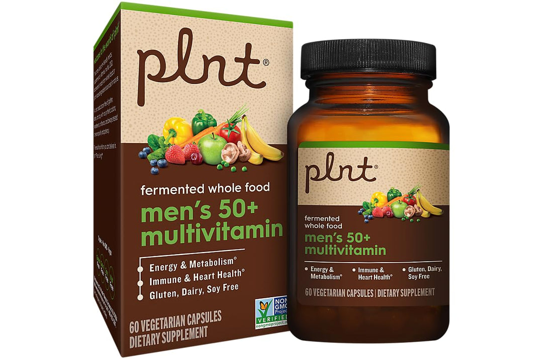 Fermented Whole Food MenaTMs 50+ Multivitamin (60 Vegetarian Capsules)