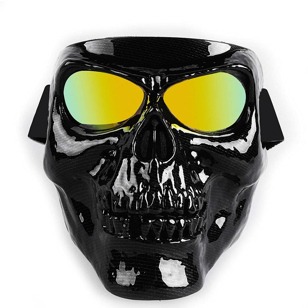 BOROLA Motorcycle Goggles Mask Skull Motocross Riding S