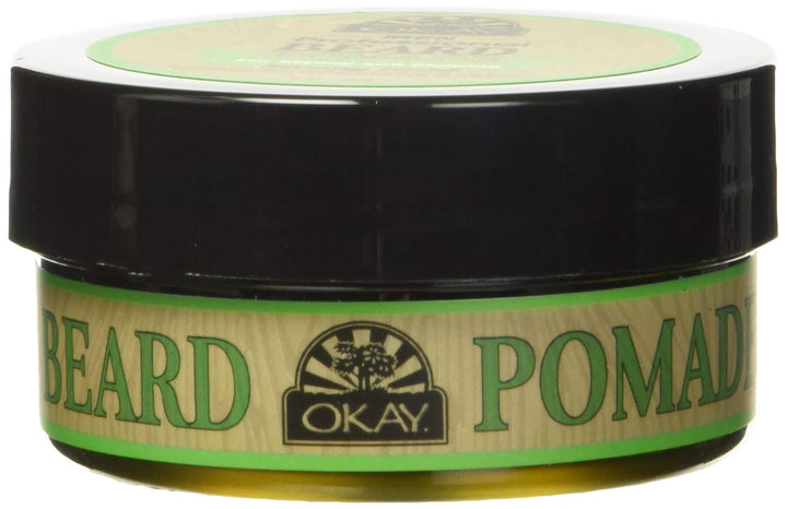 OKAY Men&#39;s Super Hold Beard Pomade, 2 Ounce